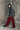 Wide Rope Pants / Red